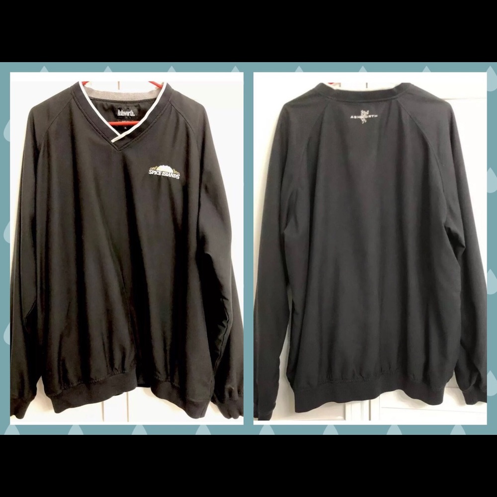 EUC Ashworth Nano-Tex Men’s Golf Windshirt Jacket